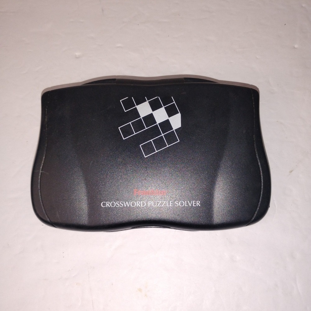 Franklin‎ Handheld Electronic Crossword Puzzle Solver CWP-206 Tested & Working